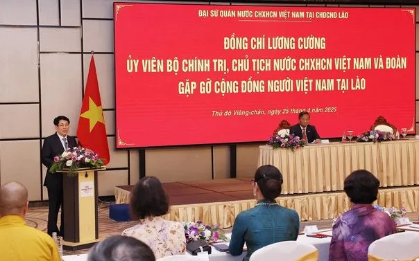 Cam kết phát triển mối quan hệ giữa Việt Nam và Lào